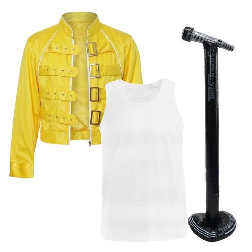 80s legend costume - legend, yellow
