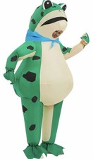 Inflatable Frog Costume Adult