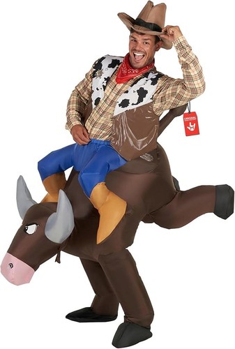 Morph inflatable ride horse - ride, on
