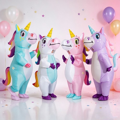 Adult inflatable unicorn blow - adult,