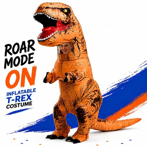 Adult inflatable rex - adult, t-rex