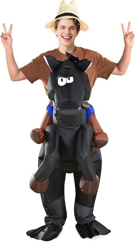 Inflatable riding horse - inflatable,