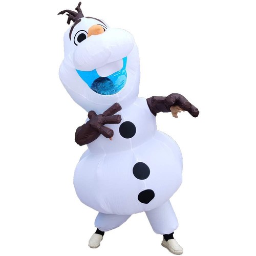 Adult inflatable olaf snowman - olaf,