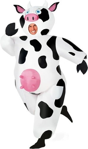 Adult inflatable cow - inflatable,