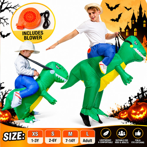 Halloween inflatable dinosaur - halloween,