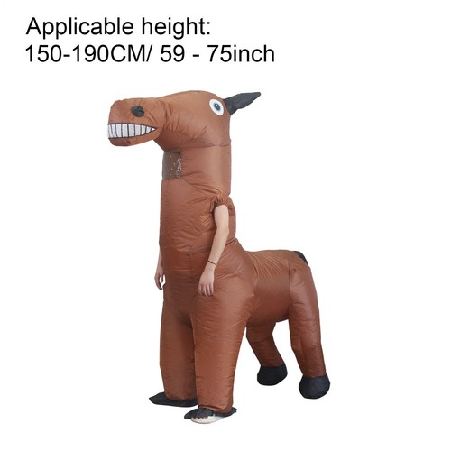 Inflatable horse costume adult - inflatable,
