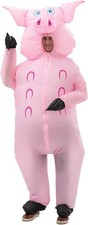 Inflatable Pig Costume Adult
